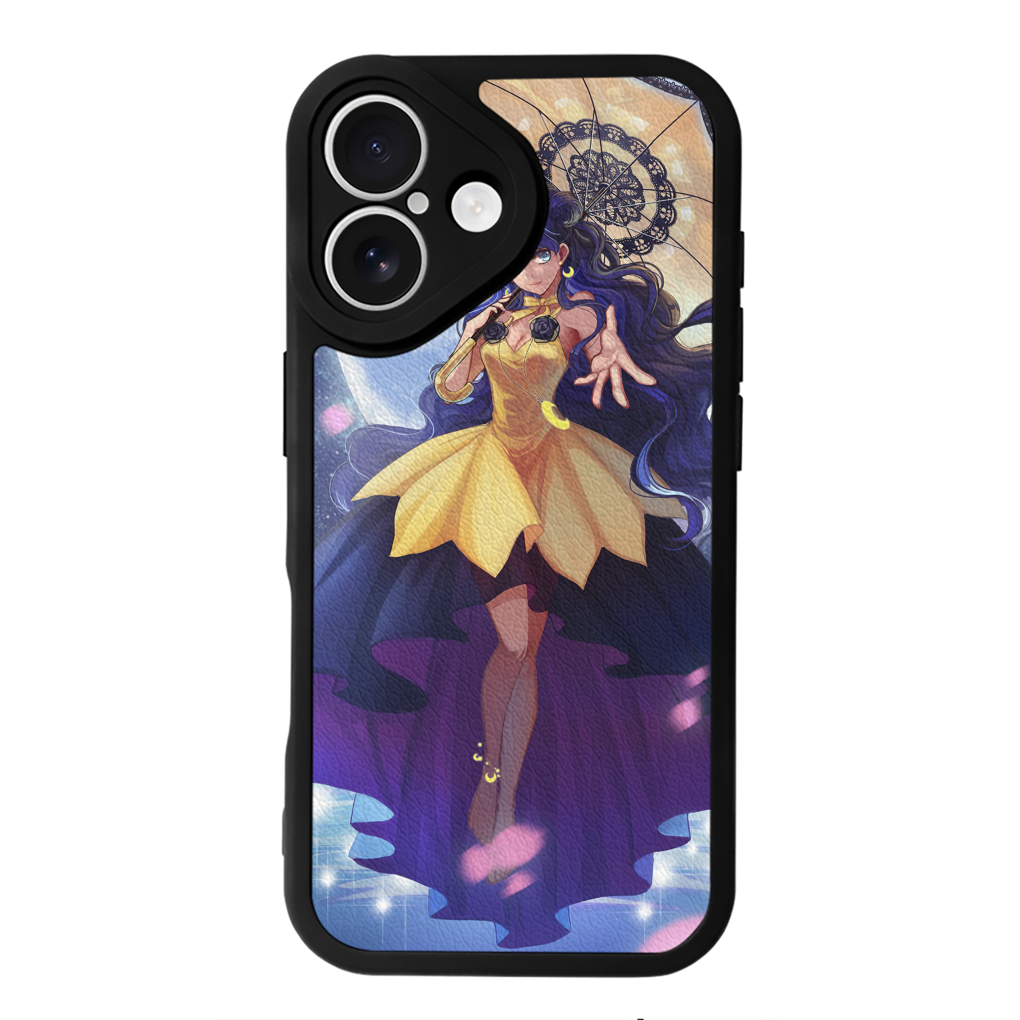 （画像用） 美少女戦士セーラームーン Sailor Moon 【iPhone 16シリーズ対応】シリコンスマホケース（レザー調） 材質：シリコン